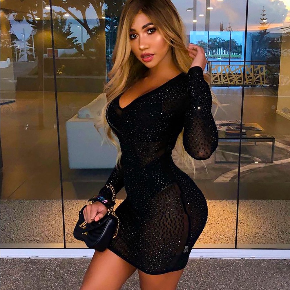 Rhinestone Dress